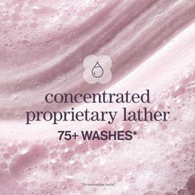 Pureology shampoo and conditioner paired with styled hair showing fuller finish