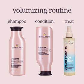 Pureology scent notes with grapefruit and rose representing refreshing aroma benefit