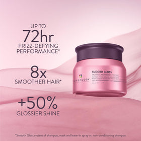 Pureology jar next to a hand for size and scale helping buying decisions