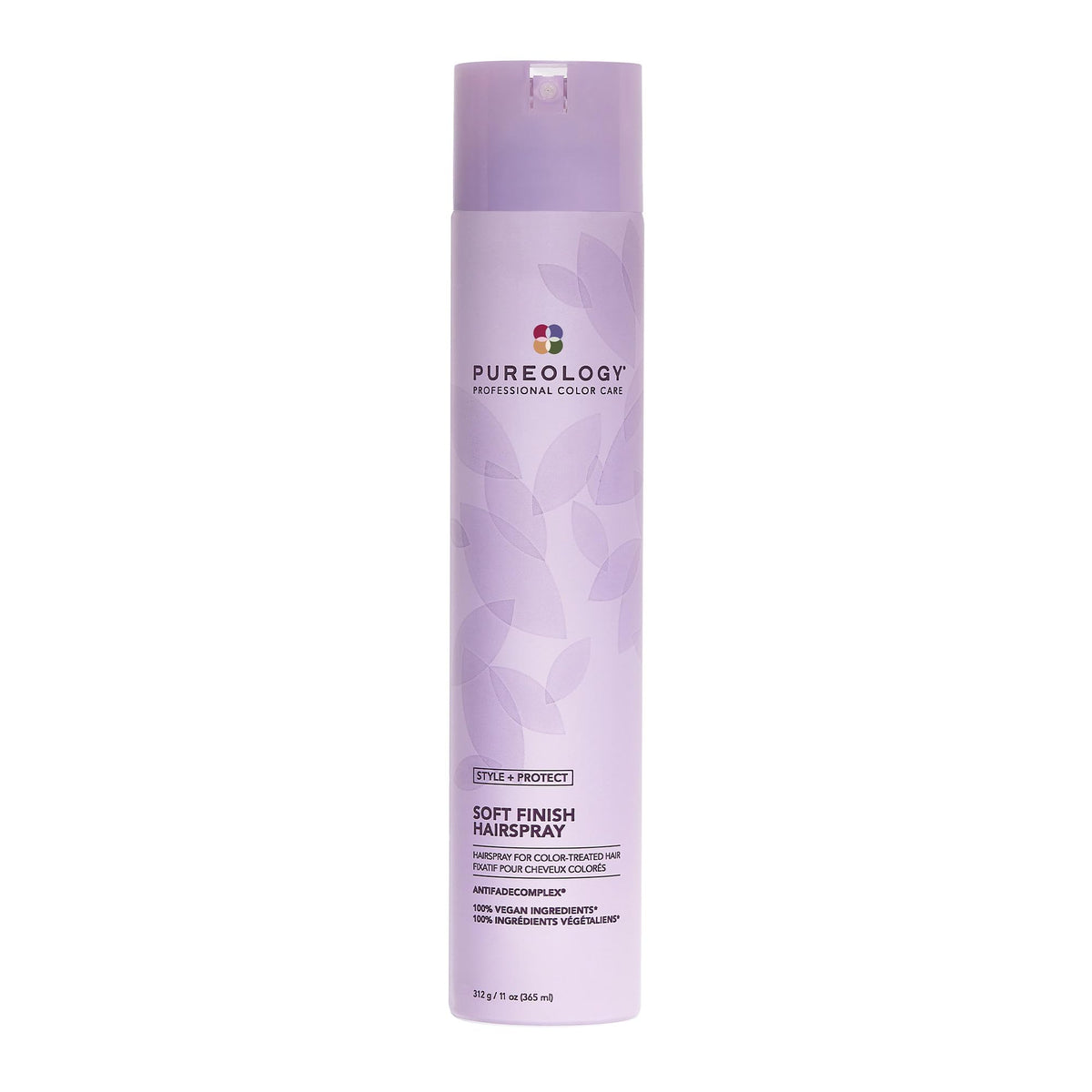 Pureology front packaging showing product and branding, protecting color
