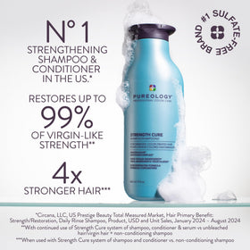 Pureology Strength Cure back label highlighting ingredients and directions