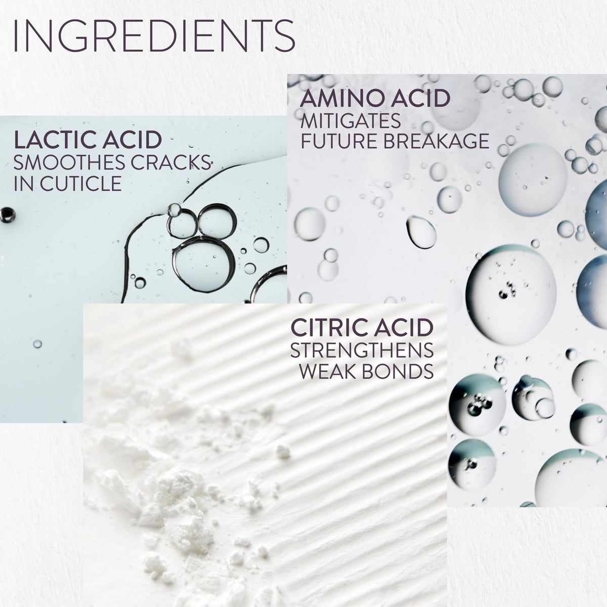 Applying Pureology conditioner to damp hair mid-lengths and ends to reduce breakage