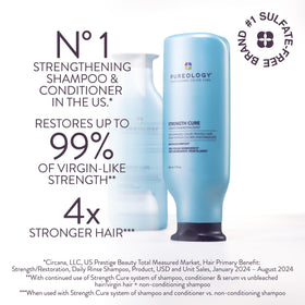 Pureology back label close-up with ingredients list for ingredient transparency and confidence