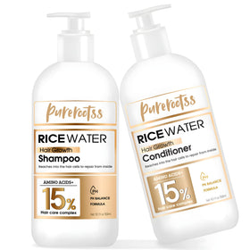 PureRootss front pair packaging showing set and benefit of strengthening hair