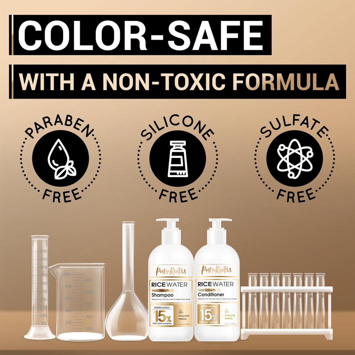 PureRootss in-use scalp application illustrating targeted nourishment and circulation