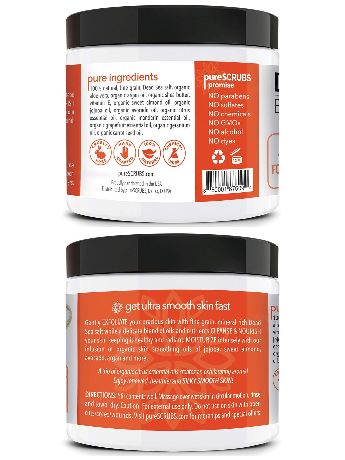 pureSCRUBS bathroom shelf lifestyle with scrub for fresh ritual