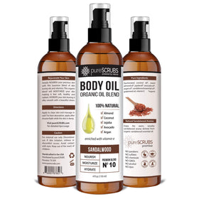 pureSCRUBS 4 oz bottle next to coin for clear size and portability
