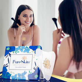 PureSkin product label close-up highlighting silicone-based ingredients
