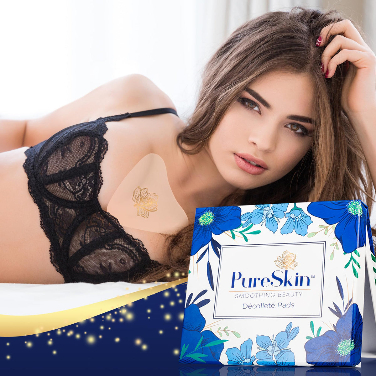 PureSkin pads being washed to show reusable, eco-friendly benefit