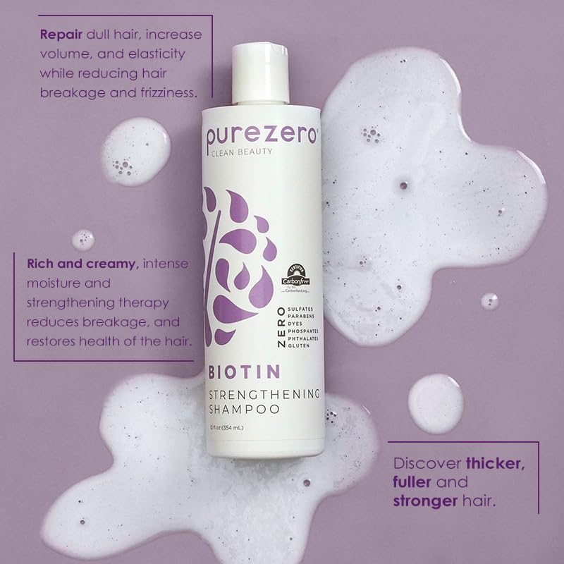 Purezero label closeup highlighting clean ingredients and benefits