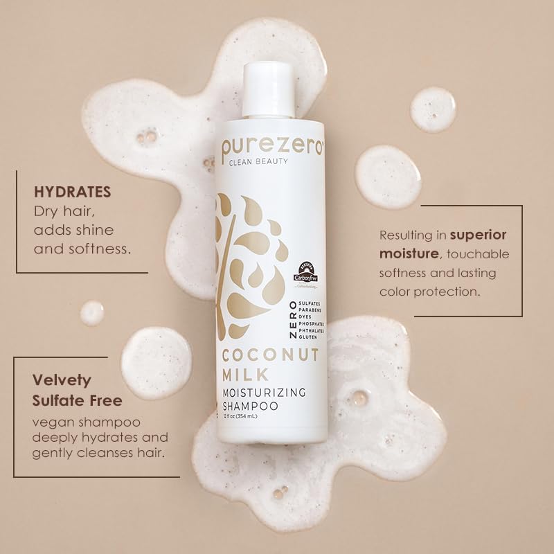 Purezero label close-up displaying clean vegan ingredients and benefits