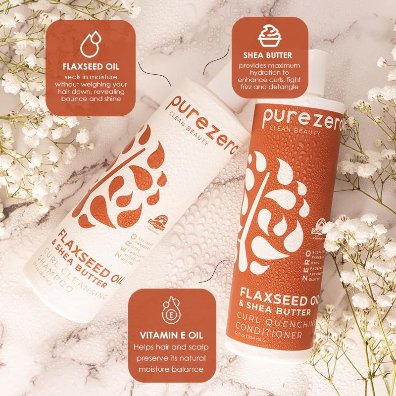 Purezero conditioner creamy texture on fingers for detangling and moisture