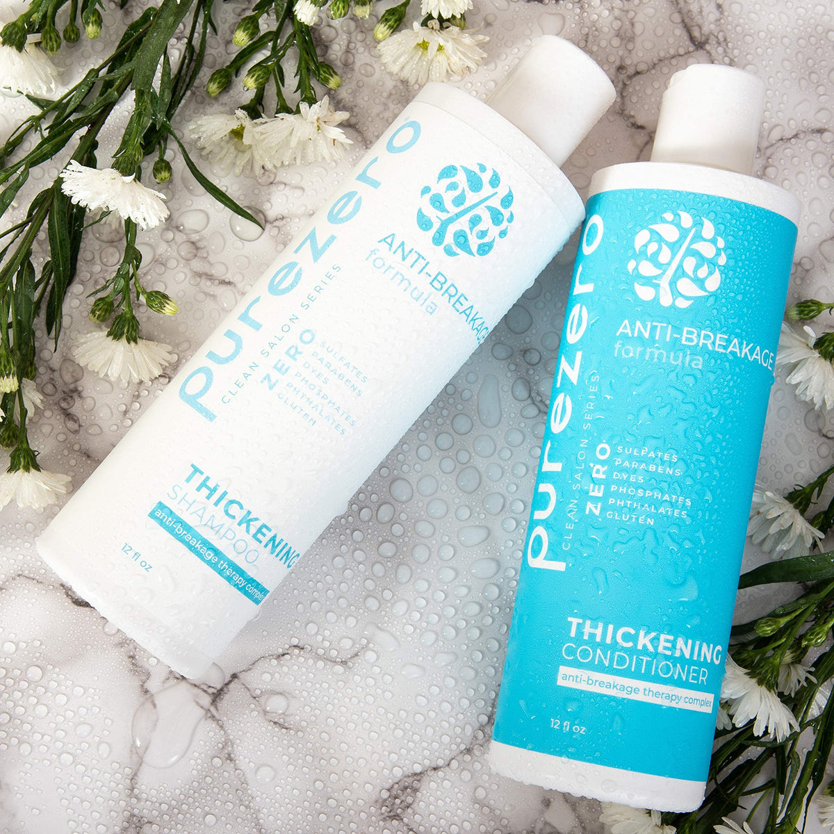 Purezero conditioner creamy texture on hand for smoothing benefit
