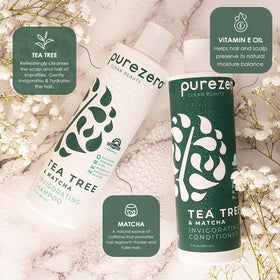 Purezero label close-up showing clean-ingredient details and transparency