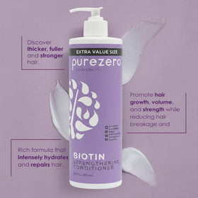 Purezero shampoo foaming texture demonstrating gentle, non-stripping lather