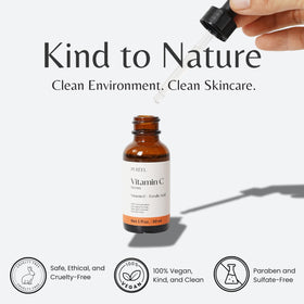 Purify Puréel before and after skin tone comparison showing reduced dark spots