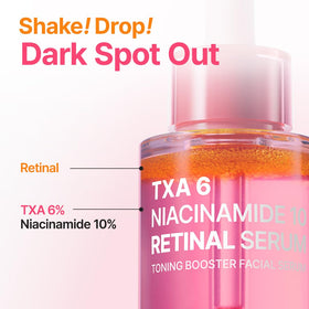 PURITO label close-up highlighting key actives for targeted results