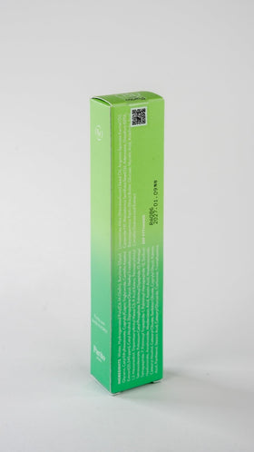 PURITO applying cream under-eye demonstrating immediate soothing effect