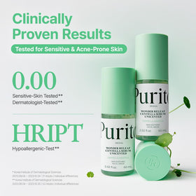 PURITO application on face demo illustrating layering under moisturizer benefit: compatibility