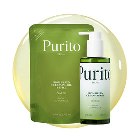 PURITO bottle front view showing clean design and clear product information for easy selection