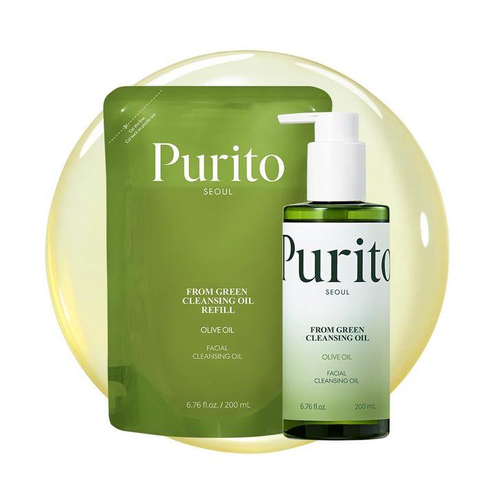 PURITO bottle front view showing clean design and clear product information for easy selection