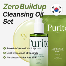PURITO refill pouch emphasizing eco-friendly refill option and reduced packaging waste