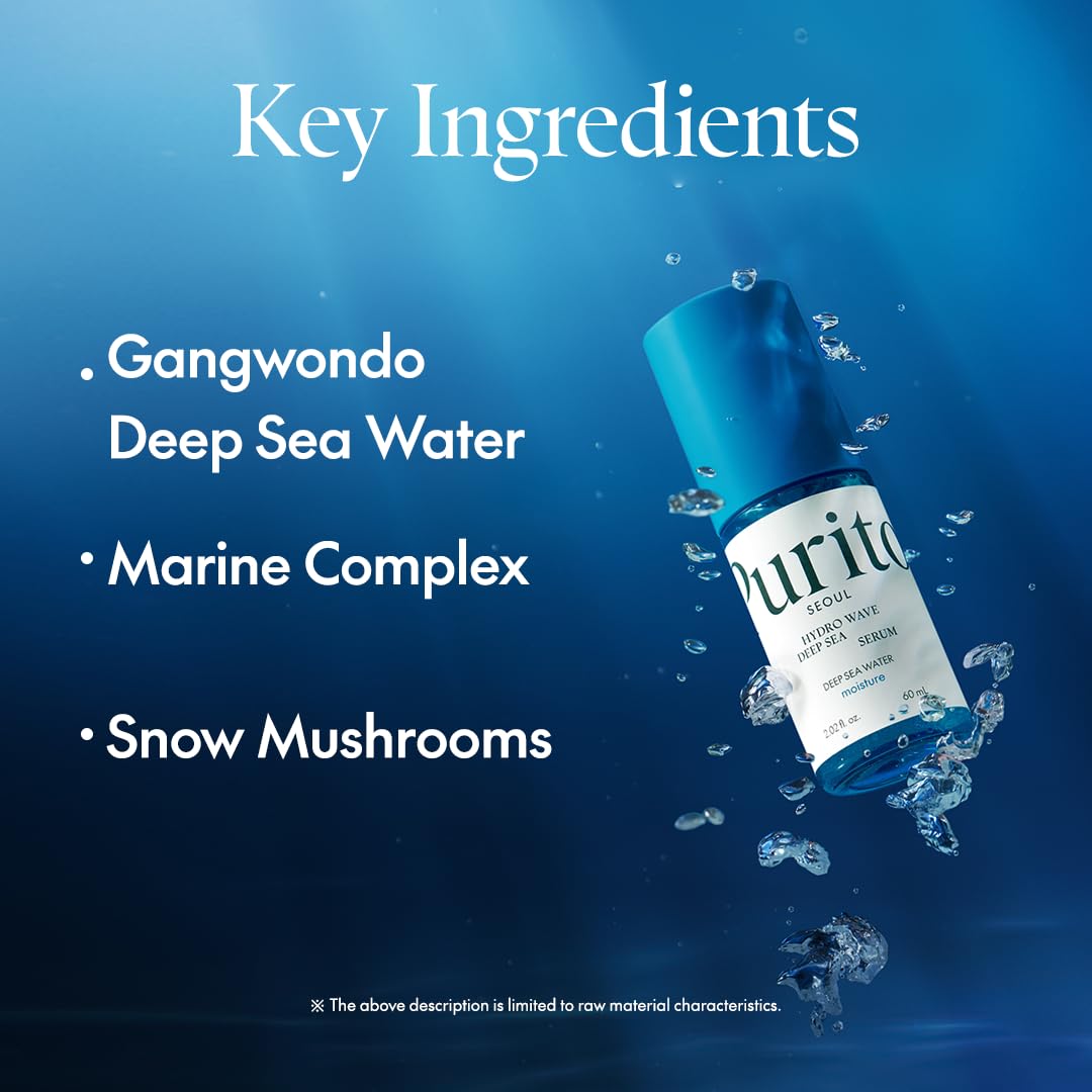 PURITO close-up of snow mushroom extract illustrating moisture-locking benefit