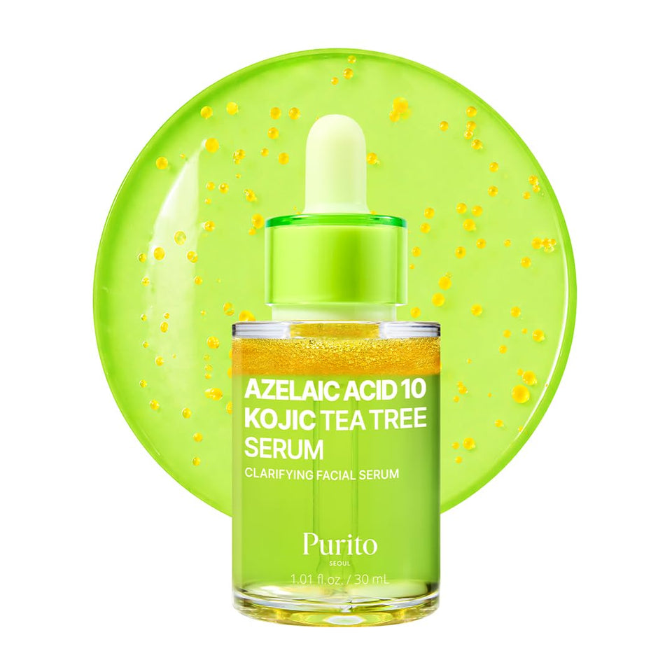 PURITO front bottle 30ml showing compact serum bottle and clean design benefits portability