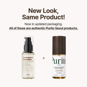 PURITO back label close-up listing ingredients and benefits for transparency