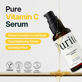 PURITO product label showing ingredient list and stability benefits
