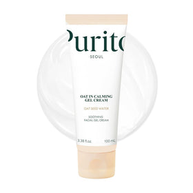 PURITO front packaging showing gel cream jar and clean design benefit: easy identification
