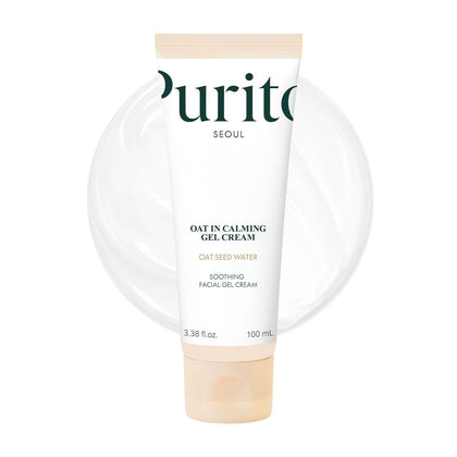 PURITO front packaging showing gel cream jar and clean design benefit: easy identification