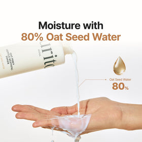 PURITO applied on hand showing calming hydration and barrier-support benefit