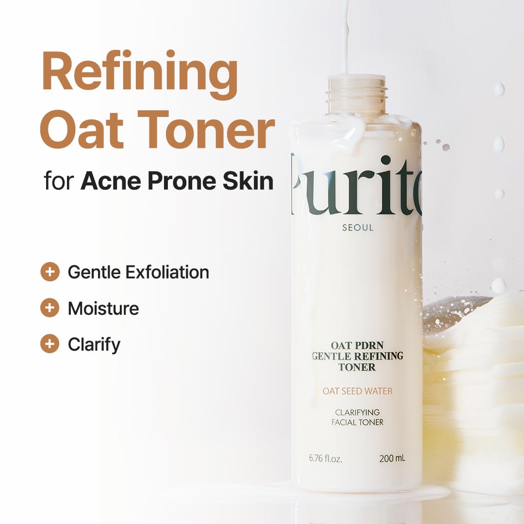 PURITO texture drop on skin demonstrating lightweight, fast-absorbing benefit