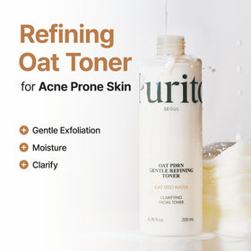 PURITO texture drop on skin demonstrating lightweight, fast-absorbing benefit
