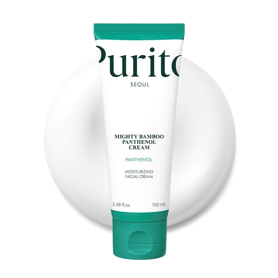 PURITO front packaging showing 100mL tube and clear product benefit