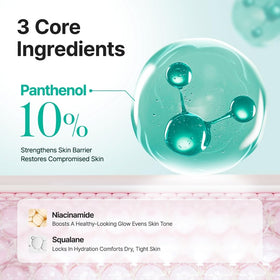 PURITO 100mL size next to everyday items to show travel-friendly scale