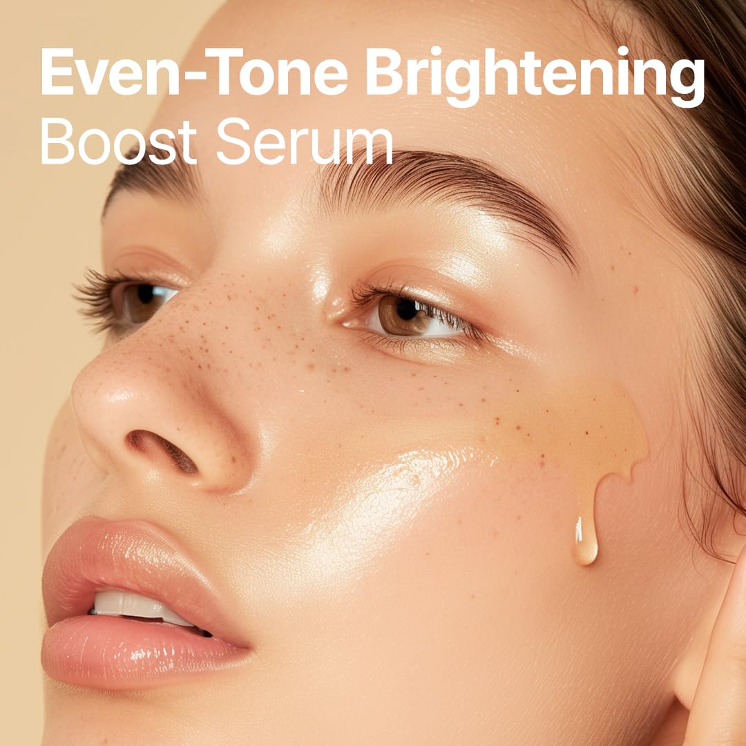 PURITO serum spread on skin close-up highlighting fast absorption and glow