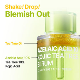 PURITO texture close up of clear serum drop showing lightweight absorption and non‑greasy feel