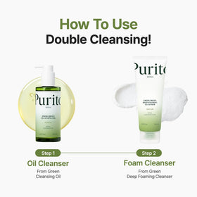 PURITO bottle in bathroom travel scene showing portability and routine convenience