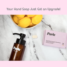 Purle open packaging showing tablets and zero-waste design