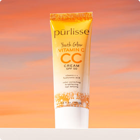pūrlisse CC cream 1.4 oz size comparison for travel-friendly daily use