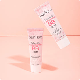 pūrlisse brush blending BB cream for polished, airbrushed finish and even coverage