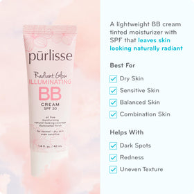 pūrlisse close-up of cream texture illustrating smooth, dewy formula that hydrates skin