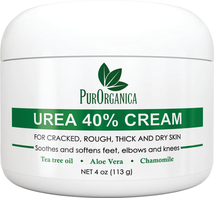 PurOrganica tube front view showing product name and professional strength benefits
