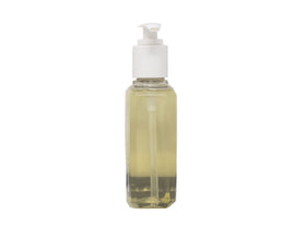 Purpose two-bottle pair on bathroom counter representing daily skincare routine