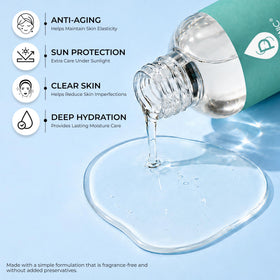 PURSONIC used to remove makeup on cotton pad showing gentle cleansing
