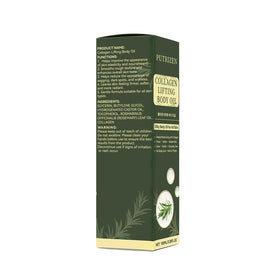 PUTRIZEN bottle in bathroom lifestyle scene showing everyday use and soft-skin benefit
