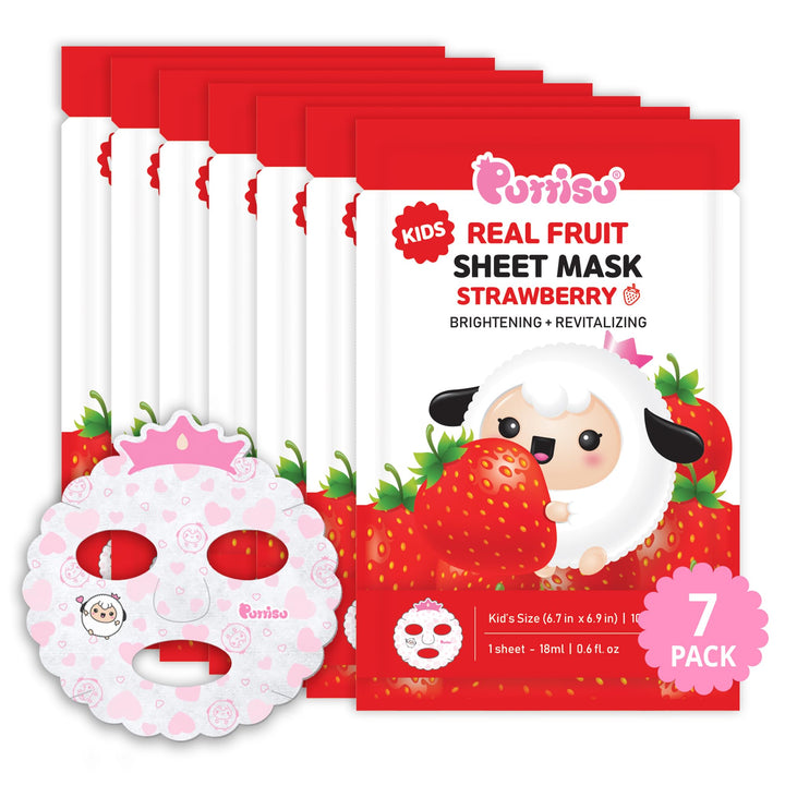 Puttisu front packaging showing strawberry design and kid-friendly benefits