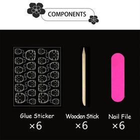 Puyokinm stored reusable tips demonstrating neat organization between wears